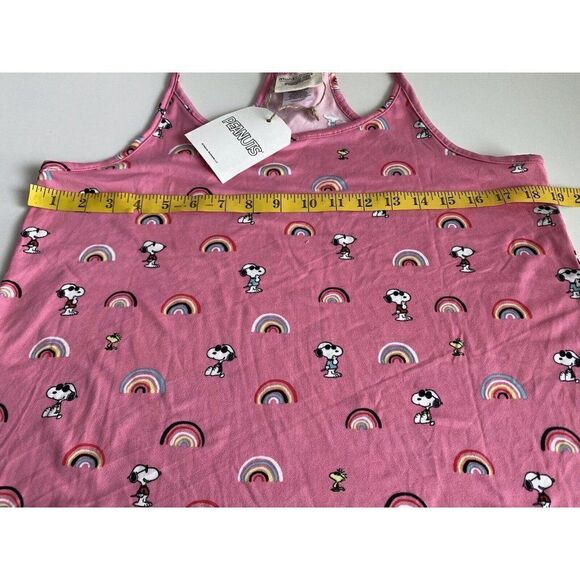 Munki Munki Snoopy Peanuts Women’s Sz L Pajama Pj Set Rainbow Joe Cool NEW - Picture 6 of 9